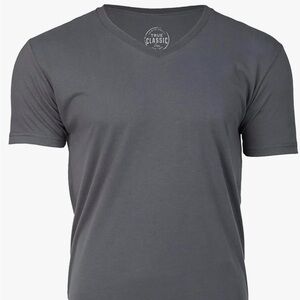 True Classic V Neck Shirt , Gray.